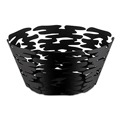 Alessi Barket rund korg Ø 21 svart Alessi Barket rund korg Ø 21 svart