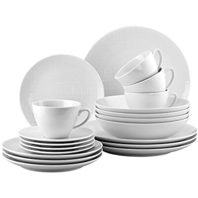 Rosenthal Mesh vit set 20 delar kombikopp Rosenthal Mesh vit set 20 delar kombikopp