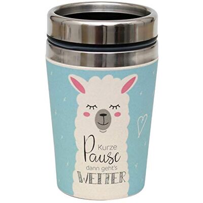 Dekohelden24 Termisk kopp/mugg to go, motiv: Kort paus fortsätt sedan, mått H/Ø: 13,5 x 8,4 cm, kapacitet: 240 ml. Dekohelden24 Termisk kopp/mugg to go, motiv: Kort paus fortsätt sedan, mått H/Ø: 13,5 x 8,4 cm, kapacitet: 240 ml.