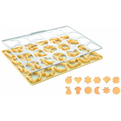 Tescoma bestick, vit/gul, 33 x 1,6 x 23 cm Tescoma bestick, vit/gul, 33 x 1,6 x 23 cm