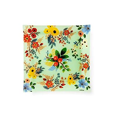 Excelsa Blommor Frida Platt Dekorerad Bricka Excelsa Blommor Frida Platt Dekorerad Bricka