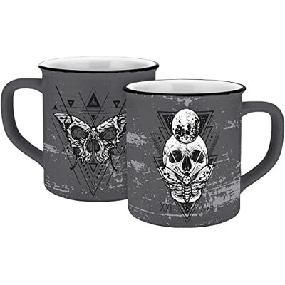 Mystic Moth Skalle Kopp - Horror-Shop Mystic Moth Skalle Kopp - Horror-Shop