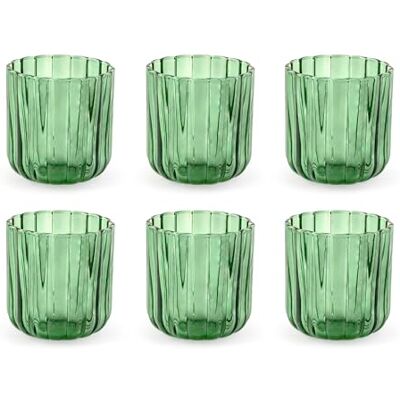 H&H 6 glas margaret grön cl34 H&H 6 glas margaret grön cl34