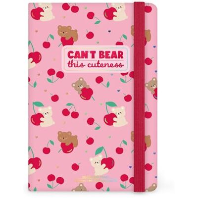 LEGAMI Veckoplanerare 2026–2027, Teddy Bear Pink 16 månader, medelstorlek, september 2026 till dec 2027, elastisk stängning, FSC-certifierat papper, 12 x 18 cm LEGAMI Veckoplanerare 2026–2027, Teddy Bear Pink 16 månader, medelstorlek, september 2026 till dec 2027, elastisk stängning, FSC-certifierat papper, 12 x 18 cm