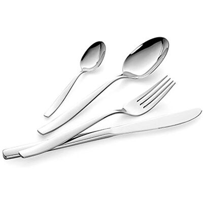 Lagostina Dalia bestickset för 6 personer, rostfritt stål 18/10, silver, 24 delar Lagostina Dalia bestickset för 6 personer, rostfritt stål 18/10, silver, 24 delar
