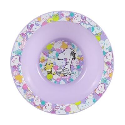 CYPBRANDS CyP Brands-Snoopy Hushållsset, tallrik, kopp, skål, tallrikar, lila, officiell produkt, Lila, Estandar CYPBRANDS CyP Brands-Snoopy Hushållsset, tallrik, kopp, skål, tallrikar, lila, officiell produkt, Lila, Estandar