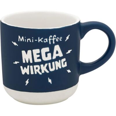 GRUSS & CO Espressokopp med gravyr mega Minimugg av stengods, 10 cl, muggar med presentbanderoll Present till vänner, födelsedag 74649 GRUSS & CO Espressokopp med gravyr mega Minimugg av stengods, 10 cl, muggar med presentbanderoll Present till vänner, födelsedag 74649