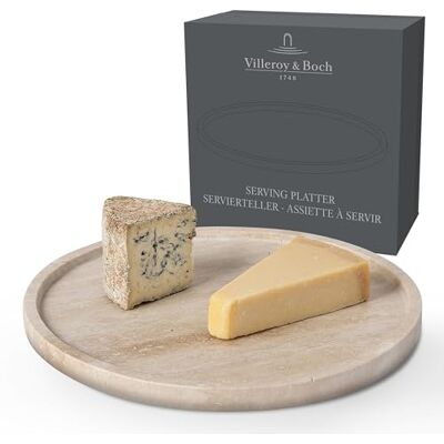 Villeroy & Boch Elegant travertin serveringsbricka 24,5 cm Villeroy & Boch Elegant travertin serveringsbricka 24,5 cm