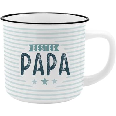 GRUSS & CO XL-mugg motiv pappa Favoritmugg av porslin, kopp med ordspråk, 55 cl, med presentbanderoll Present till pappa, fars dag 74171 GRUSS & CO XL-mugg motiv pappa Favoritmugg av porslin, kopp med ordspråk, 55 cl, med presentbanderoll Present till pappa, fars dag 74171