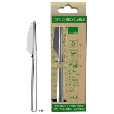 Générique 40-delars rostfri stål knivset - Bestick Générique 40-delars rostfri stål knivset - Bestick