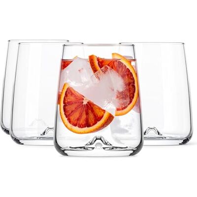 Glasmark KROSNO 1992 dricksglas set om 4 – 450 ml glas för vin, cocktails, stänk, vatten, juice och långdrycker Glasmark KROSNO 1992 dricksglas set om 4 – 450 ml glas för vin, cocktails, stänk, vatten, juice och långdrycker