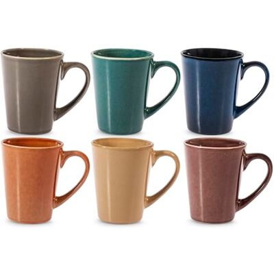H&H set 6 mug tierra diverse cc300 H&H set 6 mug tierra diverse cc300