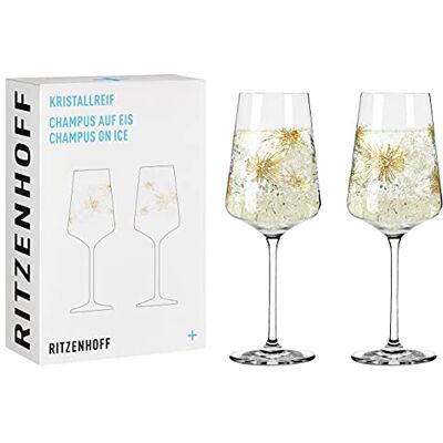 RITZENHOFF 60810011 champagneglasset, glas, 400 milliliter, 2 stycken (1-pack) RITZENHOFF 60810011 champagneglasset, glas, 400 milliliter, 2 stycken (1-pack)
