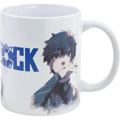 Stor 325 ml sublimering keramisk mugg i Blue Lock-låda Stor 325 ml sublimering keramisk mugg i Blue Lock-låda