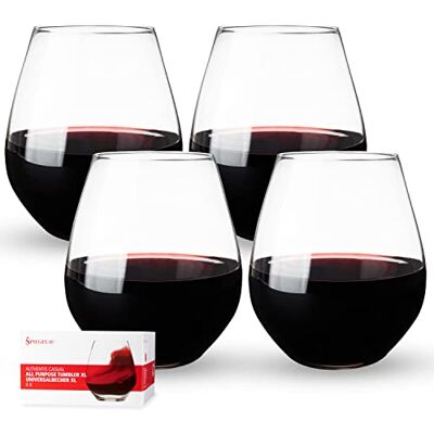 Spiegelau & Nachtmann Authenticis Vin Glass Set - 4 st Spiegelau & Nachtmann Authenticis Vin Glass Set - 4 st