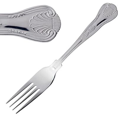 NISBETS Olympia D683 bordsgafflar av 180 rostfritt stål, längd: 207 mm, köksbestick, 12 stycken NISBETS Olympia D683 bordsgafflar av 180 rostfritt stål, längd: 207 mm, köksbestick, 12 stycken