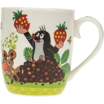 TROTSCH Trötsch Der kleine Maulwurf Kindertasse Erdbeere: Geschenktasse aus Porzellan TROTSCH Trötsch Der kleine Maulwurf Kindertasse Erdbeere: Geschenktasse aus Porzellan