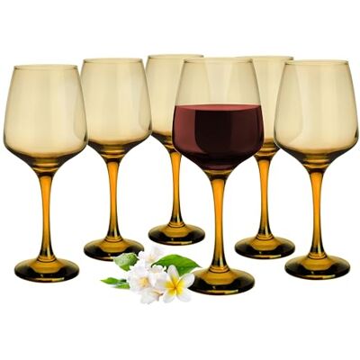 Glasmark KROSNO 1992 Glasmark KROSNO, 300 ml, uppsättning med 6, vinglas, vitvinsglas, rödvinsglas, vinbägare, originell design, unik form och stil, perfekt för hem och restauranger Glasmark KROSNO 1992 Glasmark KROSNO, 300 ml, uppsättning med 6, vinglas, vitvinsglas, rödvinsglas, vinbägare, originell design, unik form och stil, perfekt för hem och restauranger