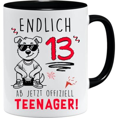 Jungle Mug Födelsedagskaffekopp kopp med slogan kaffekopp presentidéer för kvinnor vän kollegor present för 16 år gammal tonåring födelsedag för son och dotter (13) Jungle Mug Födelsedagskaffekopp kopp med slogan kaffekopp presentidéer för kvinnor vän kollegor present för 16 år gammal tonåring födelsedag för son och dotter (13)
