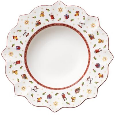 Villeroy & Boch Toy's Delight soppskål, porslin, multi, 26,5 x 26,8 x 14 cm, vit/färgglad, tallrik Villeroy & Boch Toy's Delight soppskål, porslin, multi, 26,5 x 26,8 x 14 cm, vit/färgglad, tallrik