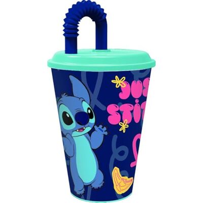Tataway 430 Ml Tumbler Med Stitch Palms Sugrör: Bekväm, Färgstark Och Perfekt För Alla Tider På Dagen, Med En Tropisk Disney-design älskad Av Vuxna Och Barn Tataway 430 Ml Tumbler Med Stitch Palms Sugrör: Bekväm, Färgstark Och Perfekt För Alla Tider På Dagen, Med En Tropisk Disney-design älskad Av Vuxna Och Barn