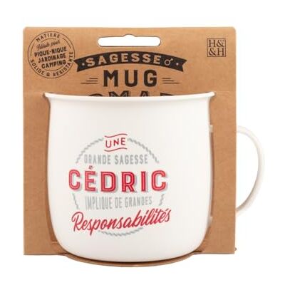 MUG NOMADE Mugg NOMADE – Personlig cédric te och kaffemugg – present till män och kvinnor MUG NOMADE Mugg NOMADE – Personlig cédric te och kaffemugg – present till män och kvinnor