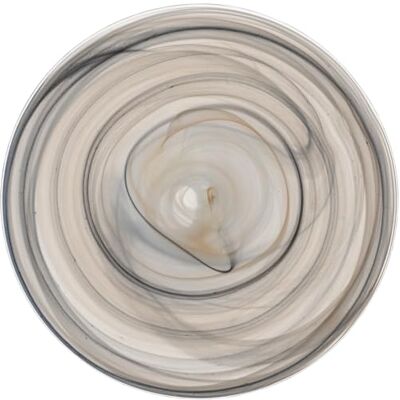 Leonardo HOME Alabastro tallrikar, uppsättning av 2, unika tallrikar av slungat alabasterglas, ekologisk konsistens, estetiska tårttallrikar för desserter, diameter 25 cm, flerfärgad, 026791 Leonardo HOME Alabastro tallrikar, uppsättning av 2, unika tallrikar av slungat alabasterglas, ekologisk konsistens, estetiska tårttallrikar för desserter, diameter 25 cm, flerfärgad, 026791