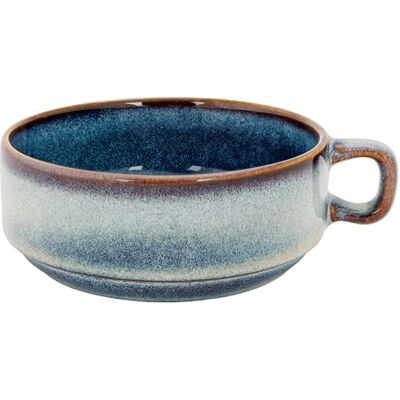 Cosy & Trendy Set med 6 soppskålar i stengods, Jade, Indigo, 42 cl Cosy & Trendy Set med 6 soppskålar i stengods, Jade, Indigo, 42 cl