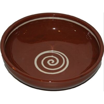 Amazing Tableware - Bowls, Platters & Jugs Fantastisk servis – skålar, fat & ungar 25 cm virvlande skål, brun/grädde Amazing Tableware - Bowls, Platters & Jugs Fantastisk servis – skålar, fat & ungar 25 cm virvlande skål, brun/grädde