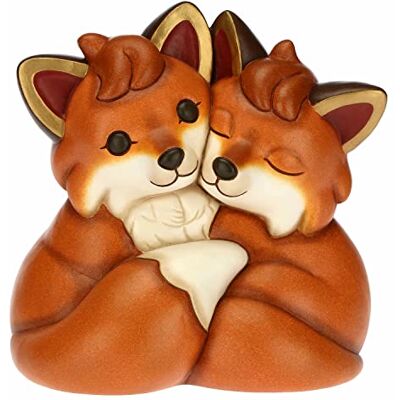 THUN Fox Grace Par i kärlek Keramik Living, Ikoner 19x14,3x19,3 cm h THUN Fox Grace Par i kärlek Keramik Living, Ikoner 19x14,3x19,3 cm h