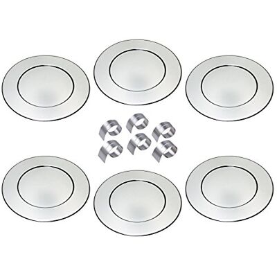 CHG - 294F-67 - rostfritt stål - 6 st - underplatta CHG - 294F-67 - rostfritt stål - 6 st - underplatta