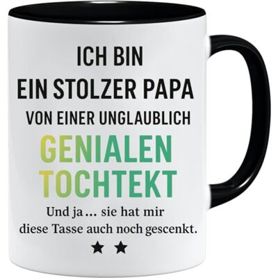 Jungle Mug Kopp stolt pappa present kopp pappa förterdag med slogan kaffemugg som fars dag gåva födelsedag presentidé fars dag gåva mugg Jungle Mug Kopp stolt pappa present kopp pappa förterdag med slogan kaffemugg som fars dag gåva födelsedag presentidé fars dag gåva mugg