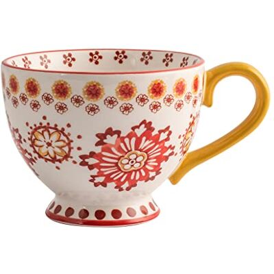 H&H 735509 Mariasole Jumbo-mugg, keramik, flerfärgad, c500 H&H 735509 Mariasole Jumbo-mugg, keramik, flerfärgad, c500
