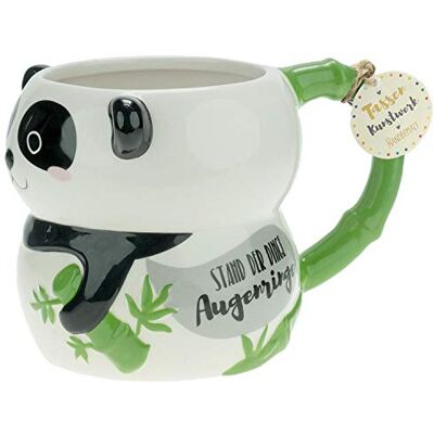 Sheepworld Die Geschenkewelt 46341 Kopp, figur Panda, Dolomite, 50 cl, med presenthänge, grön Sheepworld Die Geschenkewelt 46341 Kopp, figur Panda, Dolomite, 50 cl, med presenthänge, grön