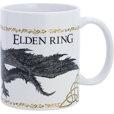 Stor 325 ml sublimering keramisk mugg i Elden Ring Box Stor 325 ml sublimering keramisk mugg i Elden Ring Box