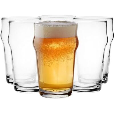 Glasmark KROSNO 1992 Ölglas pint 0,3 liter ölglas för hantverk öl brittisk pint 6 x 300 ml Glasmark KROSNO 1992 Ölglas pint 0,3 liter ölglas för hantverk öl brittisk pint 6 x 300 ml