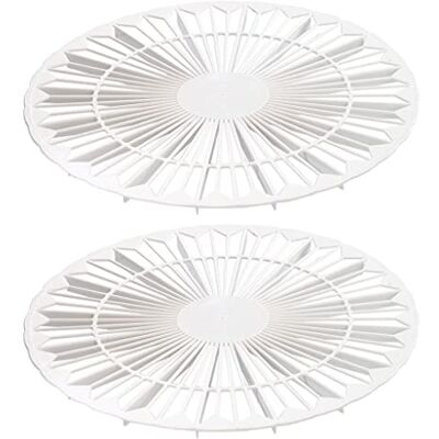 Westmark 2 tårtkylare/tårtdelare dubbel funktion, rund, diameter: 32 cm, plast, vit, 314322E3 Westmark 2 tårtkylare/tårtdelare dubbel funktion, rund, diameter: 32 cm, plast, vit, 314322E3