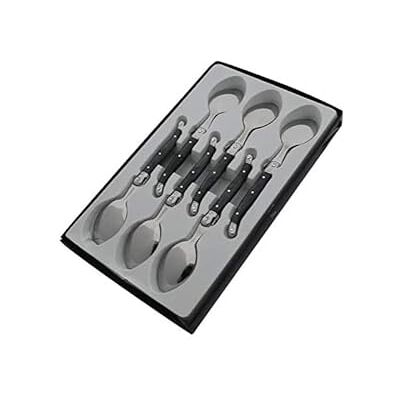 Pradel Excellence 7212G-6NT Laguiole låda med 6 teskedar 26 x 16 x 2,5 cm marmorgrå Pradel Excellence 7212G-6NT Laguiole låda med 6 teskedar 26 x 16 x 2,5 cm marmorgrå
