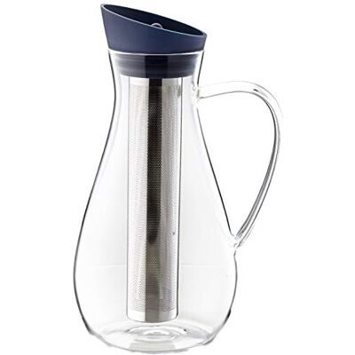 Viva Scandinavia Viva Karaff, Glas, genomskinlig/blå, 1.4L Viva Scandinavia Viva Karaff, Glas, genomskinlig/blå, 1.4L
