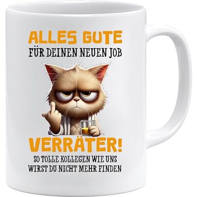 Jungle Mug Kopp kollega Grattis på nya jobb kopp roliga koppar avskedsgåva kollegor present till avskedet – jobbyte, avskedspresent till kollegor (vit) Jungle Mug Kopp kollega Grattis på nya jobb kopp roliga koppar avskedsgåva kollegor present till avskedet – jobbyte, avskedspresent till kollegor (vit)