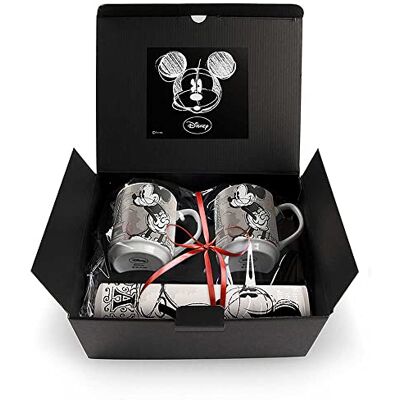 Egan Set med 2 muggar, stapelbara, Paris Disney med bordsset, flerfärgad, WMSET/31 Egan Set med 2 muggar, stapelbara, Paris Disney med bordsset, flerfärgad, WMSET/31