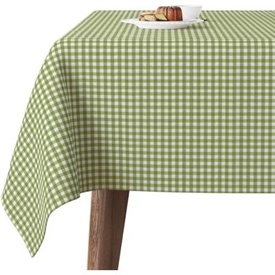 Martina Home KONFEKTIONERAD TEFLONERAD Petit Vichy Pistachio 140 Rund Martina Home KONFEKTIONERAD TEFLONERAD Petit Vichy Pistachio 140 Rund
