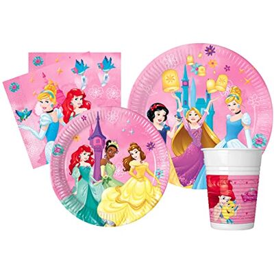 Disney Princess - Live Your Story - 44pc - Dinnerware Set Disney Princess - Live Your Story - 44pc - Dinnerware Set