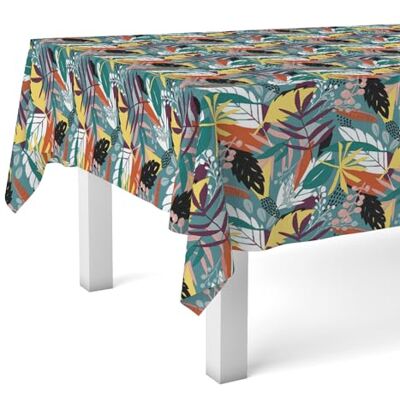 Martina Home Mantel Hule Navia Blå 140 Rund Martina Home Mantel Hule Navia Blå 140 Rund