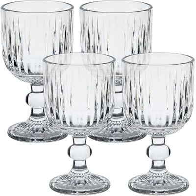 San Ignacio Set med 4 kristallglas 300 ml transparent San Ignacio Set med 4 kristallglas 300 ml transparent