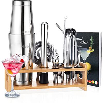 Godmorn Cocktailberedningsset 16 st, 600/450 ml Boston Shaker Set Godmorn Cocktailberedningsset 16 st, 600/450 ml Boston Shaker Set