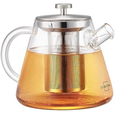 Silberthal - Tekanna med sil - Glas - 1,5 L - Kettle Silberthal - Tekanna med sil - Glas - 1,5 L - Kettle