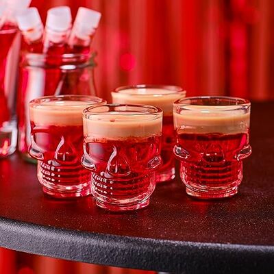 Ginger Ray Skalle Shotglas Set - Halloween Party Accessory Ginger Ray Skalle Shotglas Set - Halloween Party Accessory
