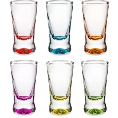 Alcohol Cage Alkoholbursfärg Quick Shot-glasset KEG Små Shotglas 25 ml Med Tung Bas Diskmaskinssäker 6,5 x 3,6 cm Vodka Glas Rolig Uppsättning Med 6 Alcohol Cage Alkoholbursfärg Quick Shot-glasset KEG Små Shotglas 25 ml Med Tung Bas Diskmaskinssäker 6,5 x 3,6 cm Vodka Glas Rolig Uppsättning Med 6