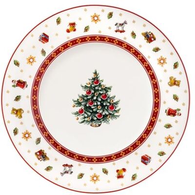 Villeroy & Boch VILLEROY & BOCH Set 6 Desserttallrikar Toy's Delight 21,5 cm Vit Röd - dessert plates Villeroy & Boch VILLEROY & BOCH Set 6 Desserttallrikar Toy's Delight 21,5 cm Vit Röd - dessert plates
